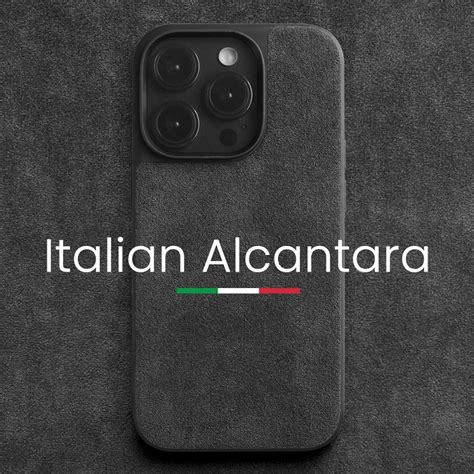 Alcantara Case for iPhone 15 Pro Max .